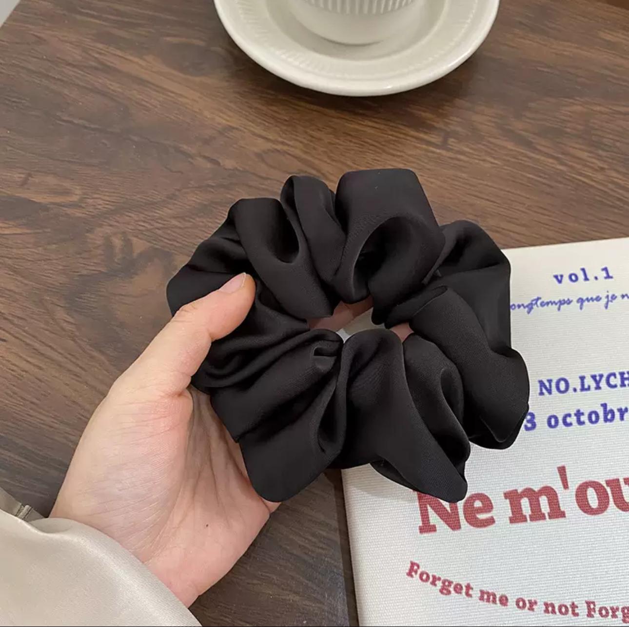 Satin large intestine tie head rope hair tie for women