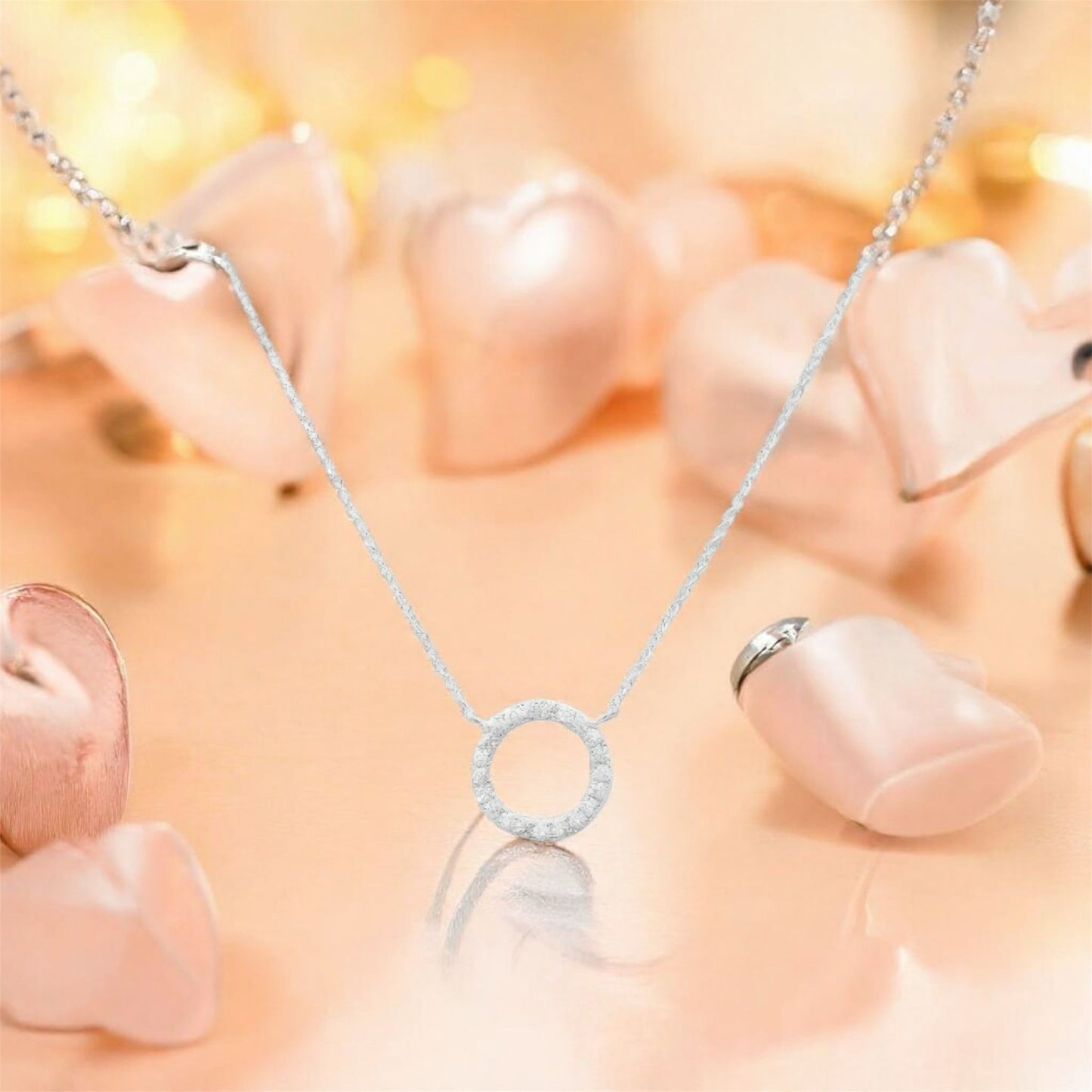 Geometric Necklace for Women Creative Retro 18 inches