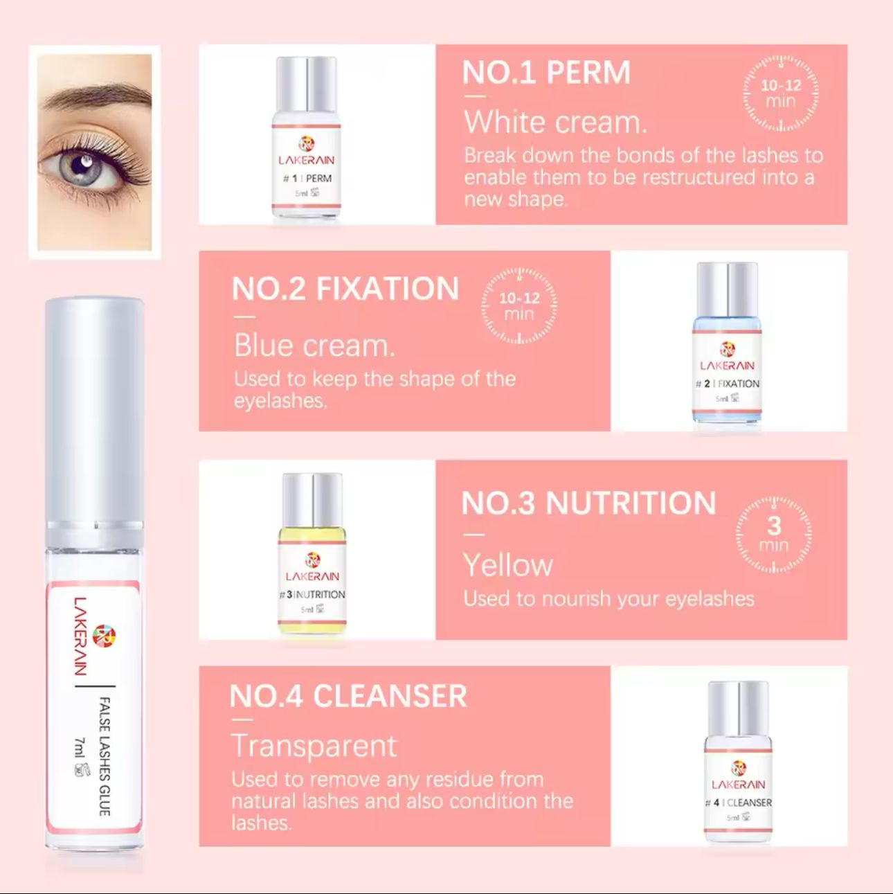 Lash Lift Kit Lifiting Eyelash Kit Lash Perm Eye Makeup