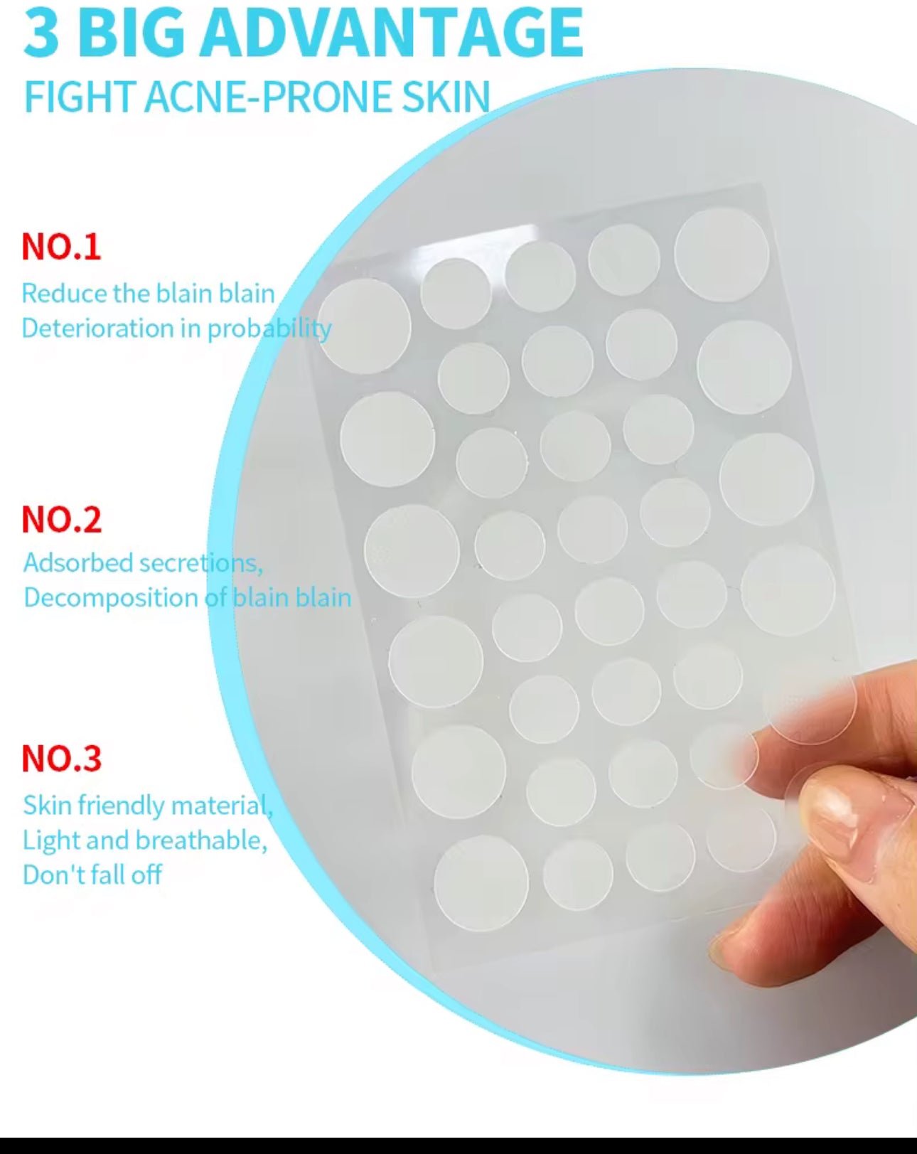 Invisible Acne Patch with Essential Oil – Soothing & Concealing for Clear Skin