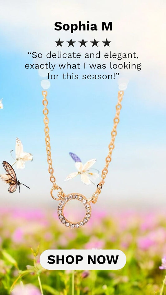 Geometric Necklace for Women Creative Retro 18 inches